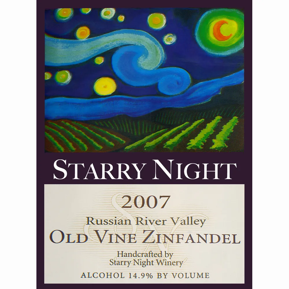 Russian River Old Vine Zinfandel Bottle