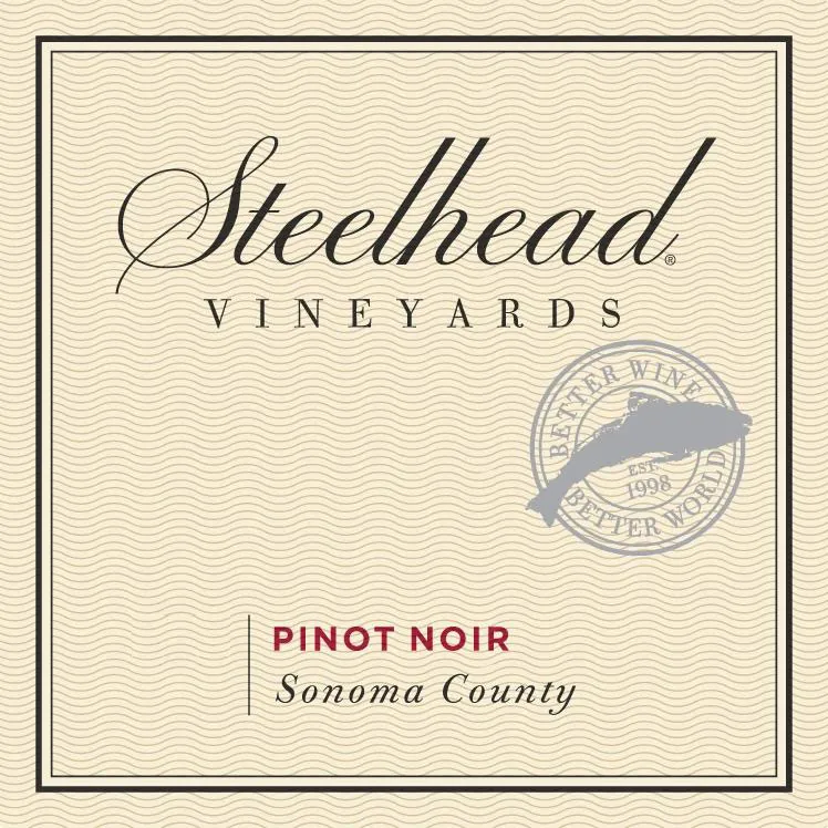 Steelhead Sonoma County Pinot Noir Bottle