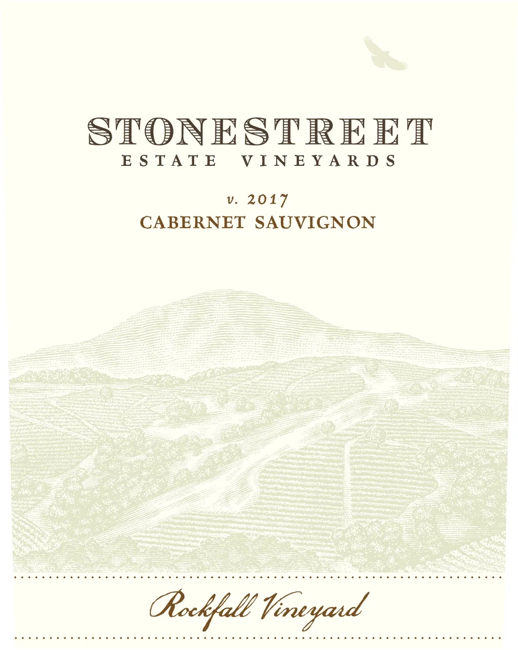 Rockfall Vineyard Cabernet Sauvignon Bottle