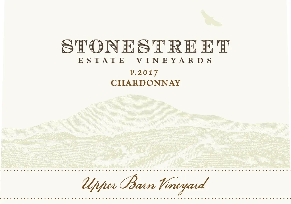 Upper Barn Vineyard Chardonnay Bottle