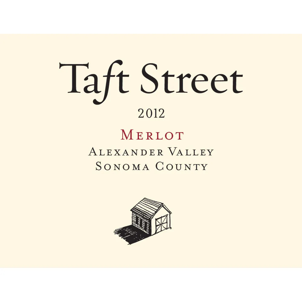 Alexander Valley Merlot Bottle