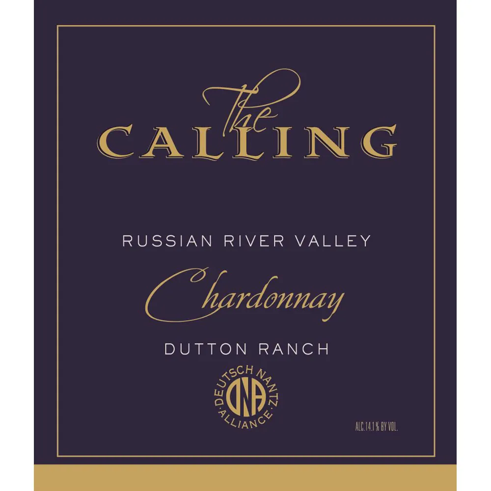 Dutton Ranch Chardonnay Bottle