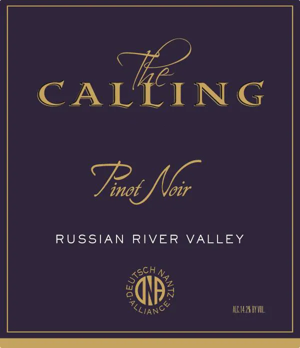 Russian River Pinot Noir Bottle