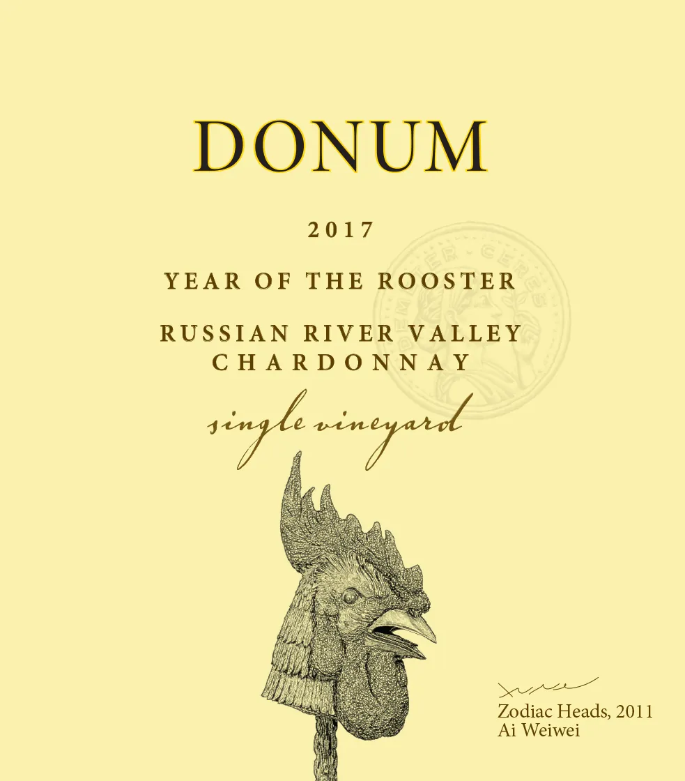 Russian River Chardonnay Bottle