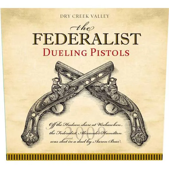 Dueling Pistols Red Blend Bottle