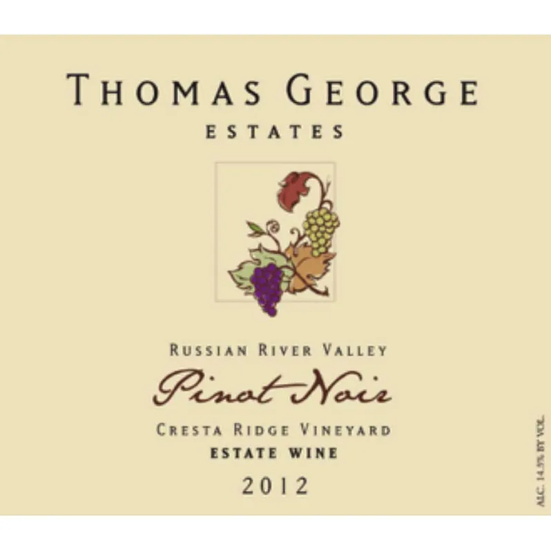 Cresta Ridge Pinot Noir Bottle