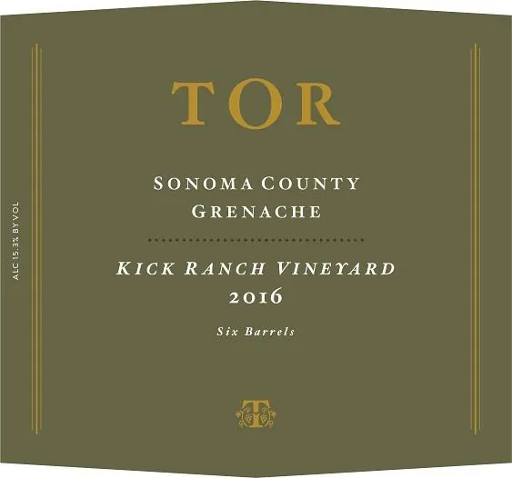 Kirk Ranch Vineyard Grenache Bottle