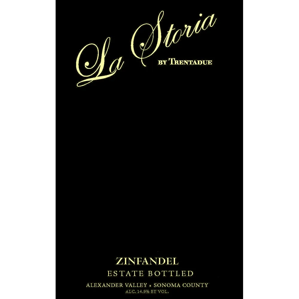 La Storia Zinfandel Bottle