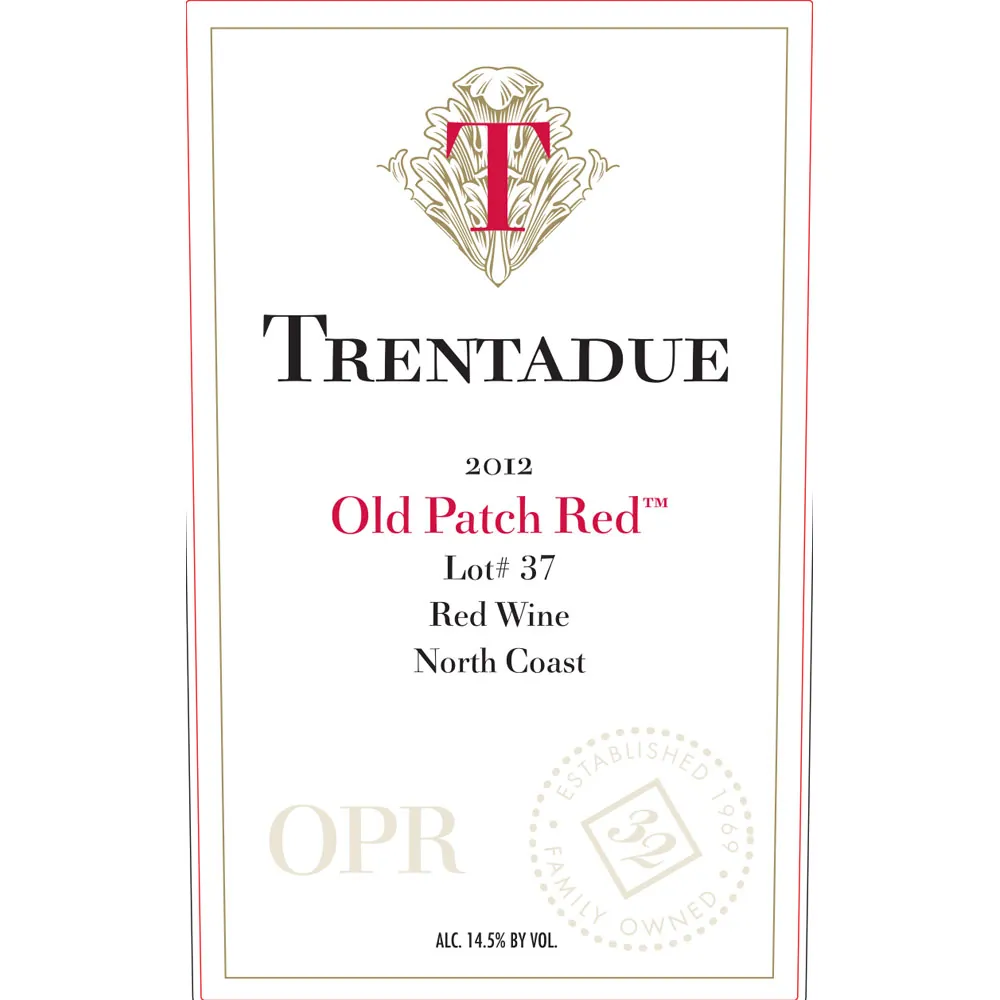 Old Patch Red Bottle