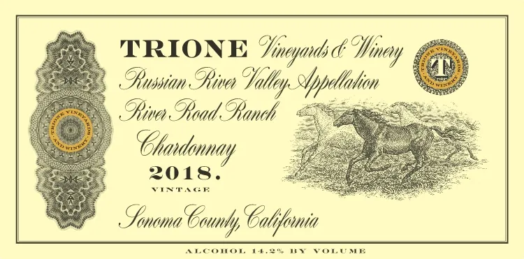 River Road Ranch Chardonnay Bottle