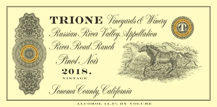 River Road Ranch Pinot Noir Bottle