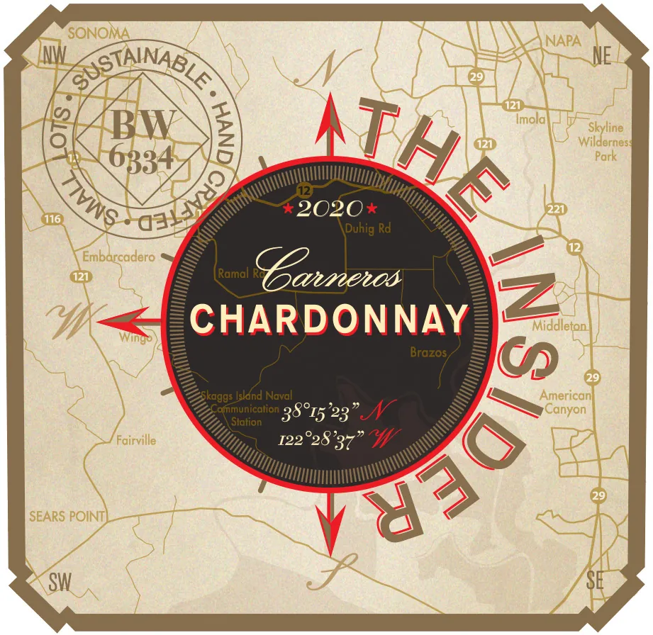 The Insider Chardonnay Bottle