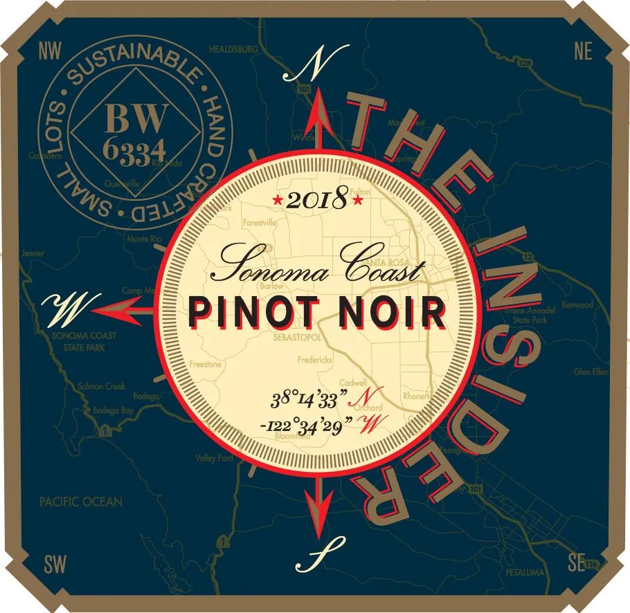 The Insider Pinot Noir Bottle