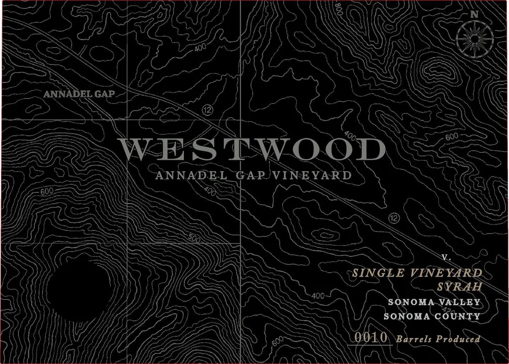 Annadel Gap Vineyard Estate Syrah Bottle