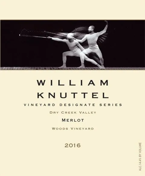 Woods Vineyard Merlot Bottle