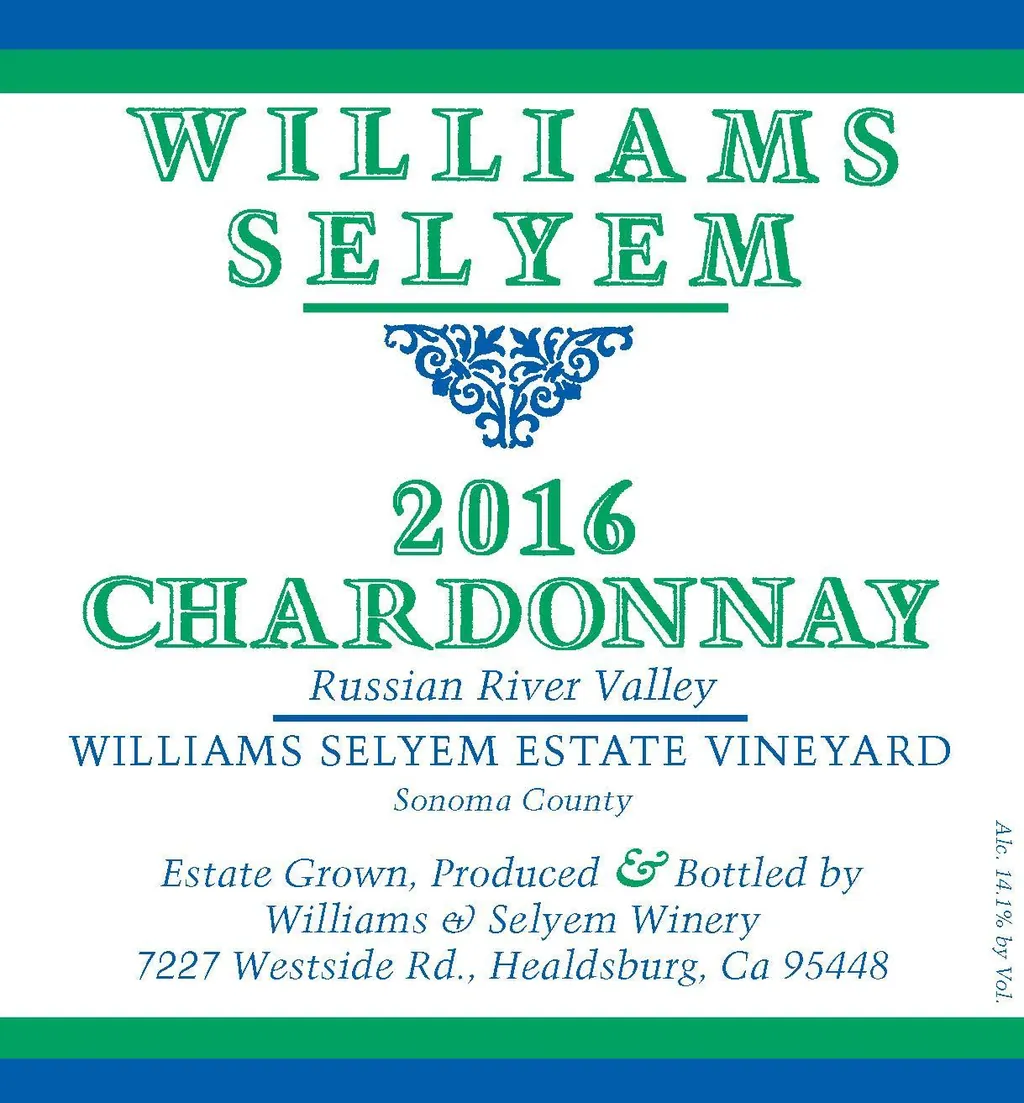 Estate Vineyard Chardonnay Bottle