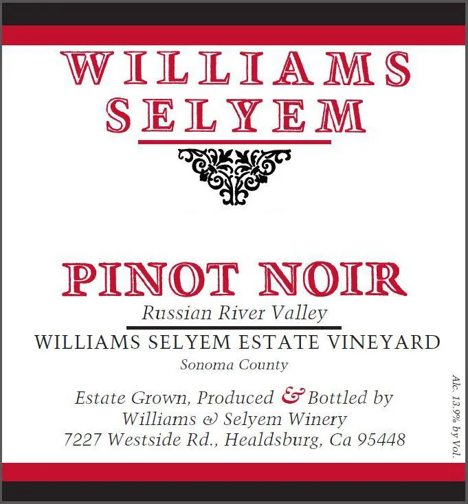 Estate Vineyard Pinot Noir Bottle