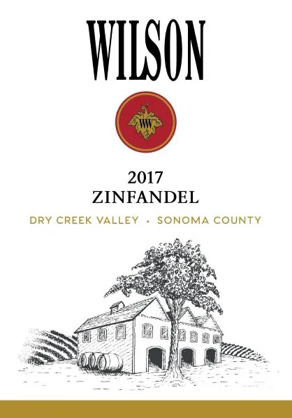 Dry Creek Valley Zinfandel Bottle