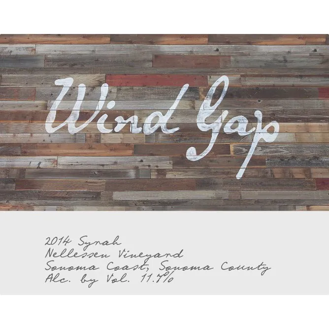 Nellessen Vineyard Syrah Bottle