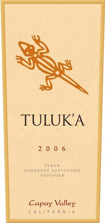 Capay Valley Tuluk'a Syrah Bottle