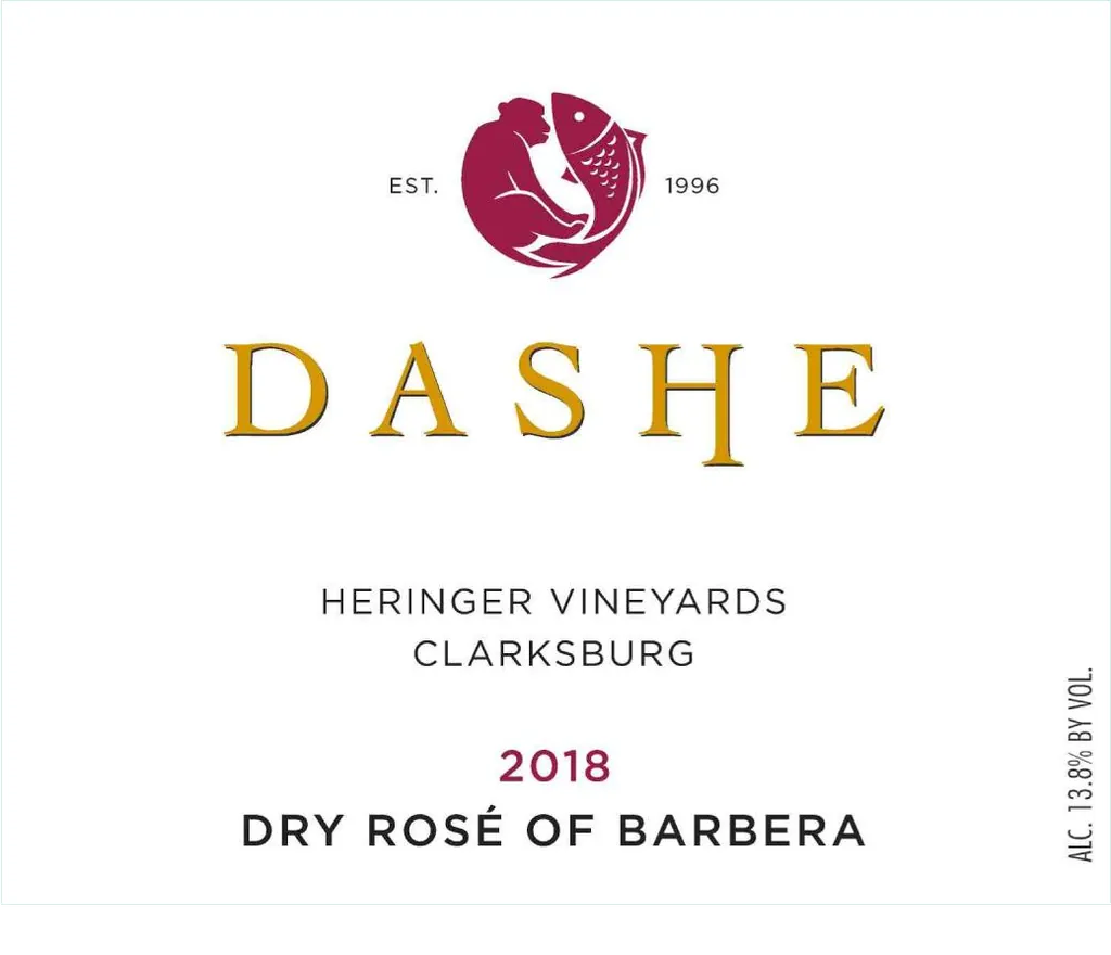 Dashe Dry Rose of Barbera Bottle