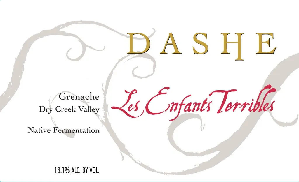 Dashe Les Enfants Terribles Grenache Bottle