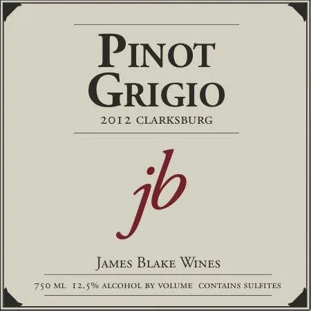 Pinot Grigio Bottle