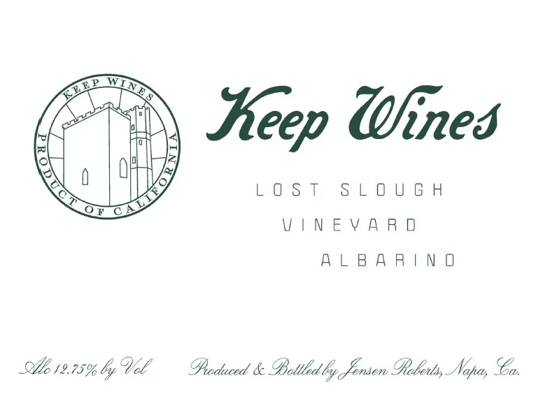 Keep Lost Slough Vineyard Albarino Bottle