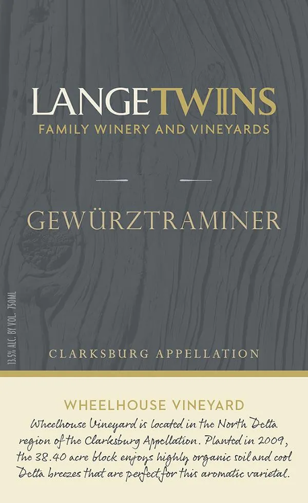Gewurztraminer Bottle