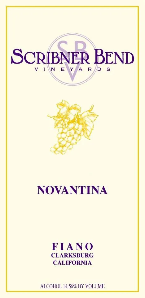 Novantina Fiano Bottle