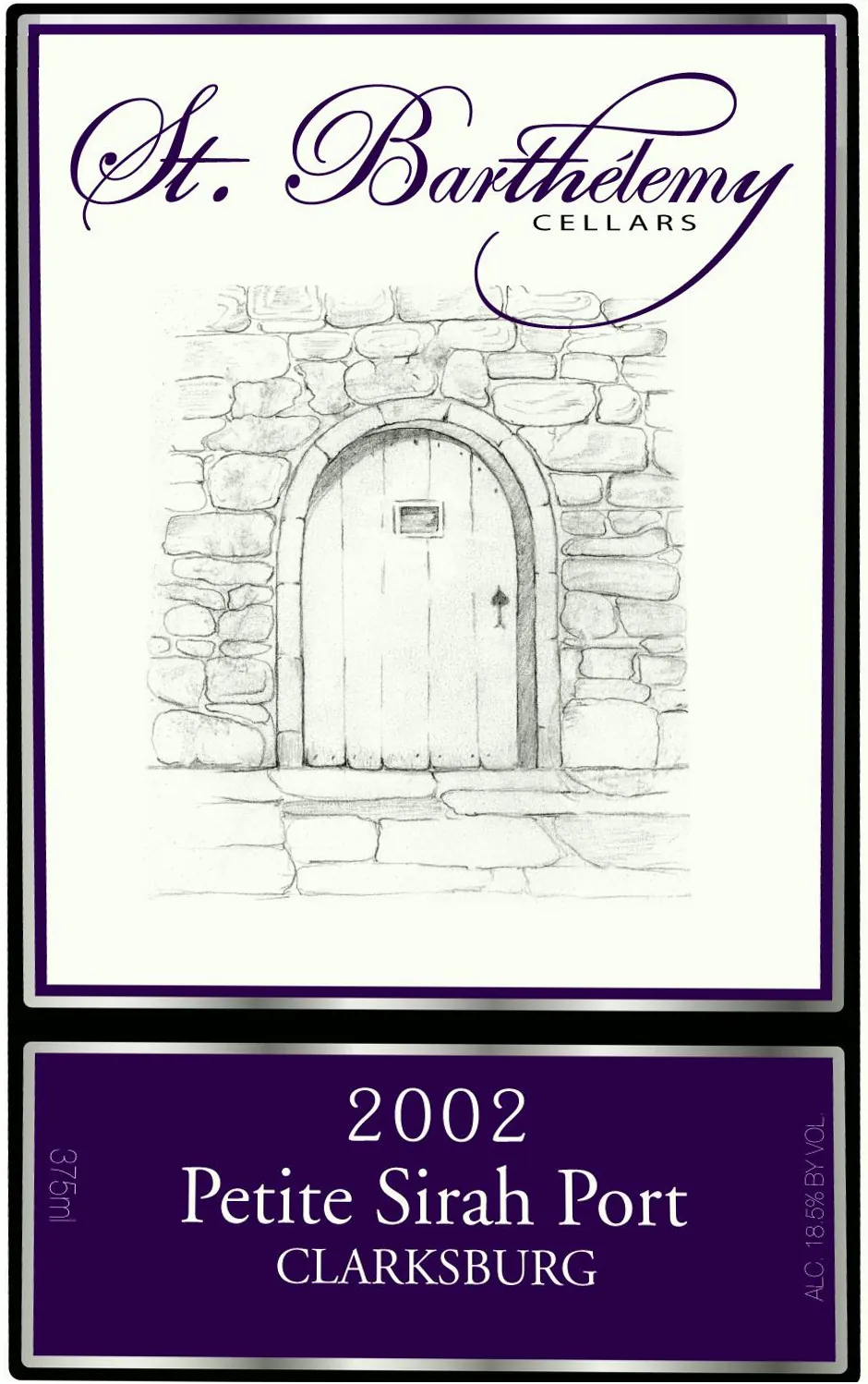 Petite Sirah Port Bottle