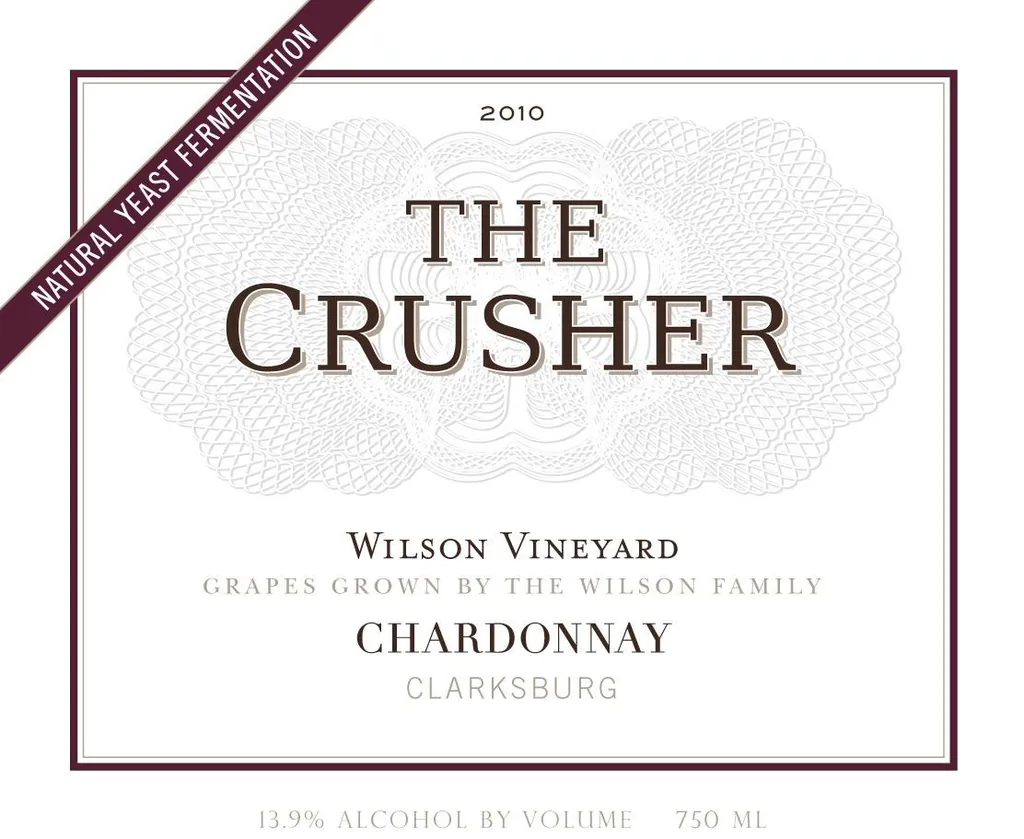 Wilson Vineyard Chardonnay Bottle