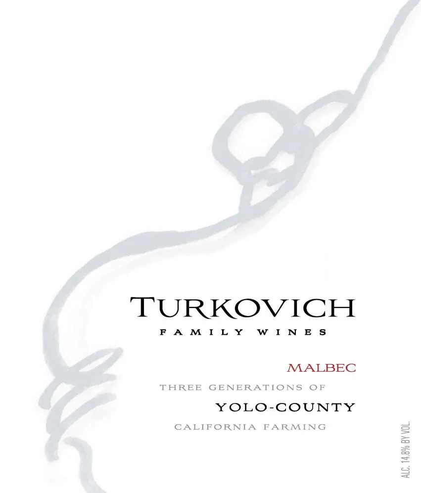 Turkovich Family Wines Bottle