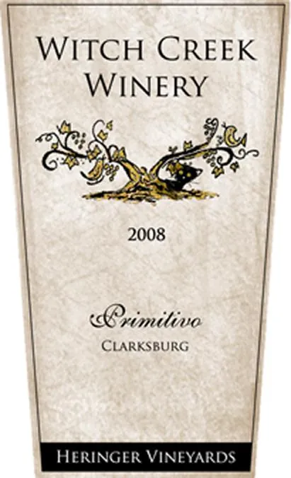 Heringer Vineyards Primitivo Bottle