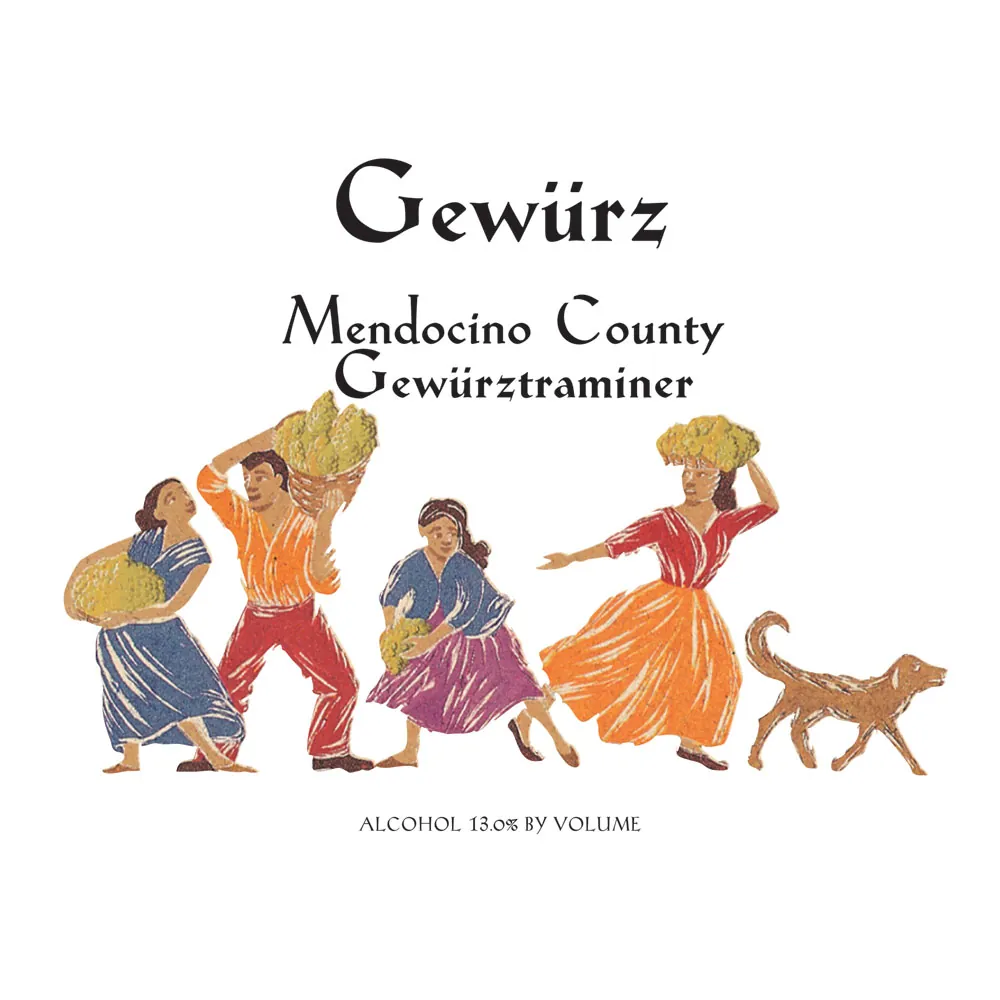 Gewurztraminer Bottle