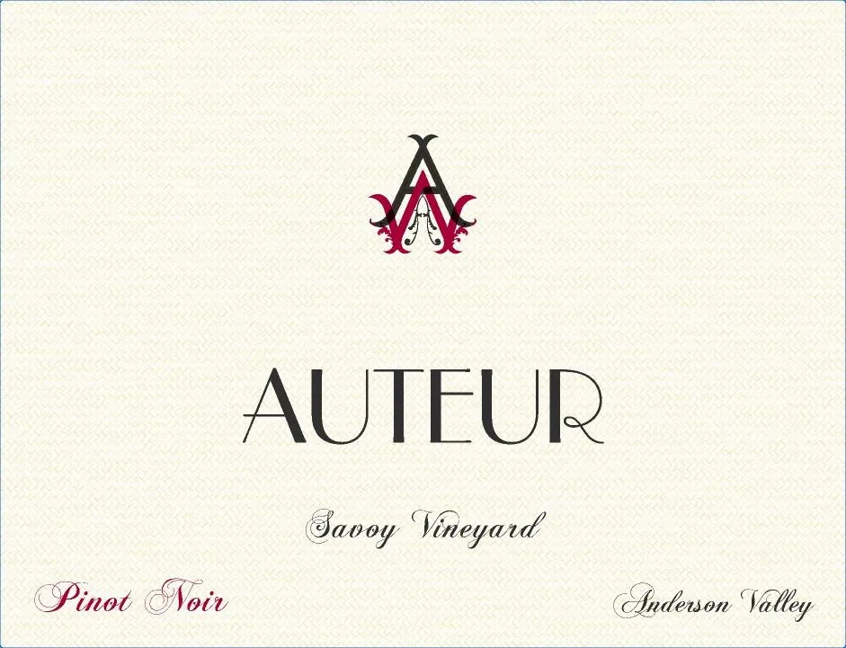 Savoy Pinot Noir Bottle
