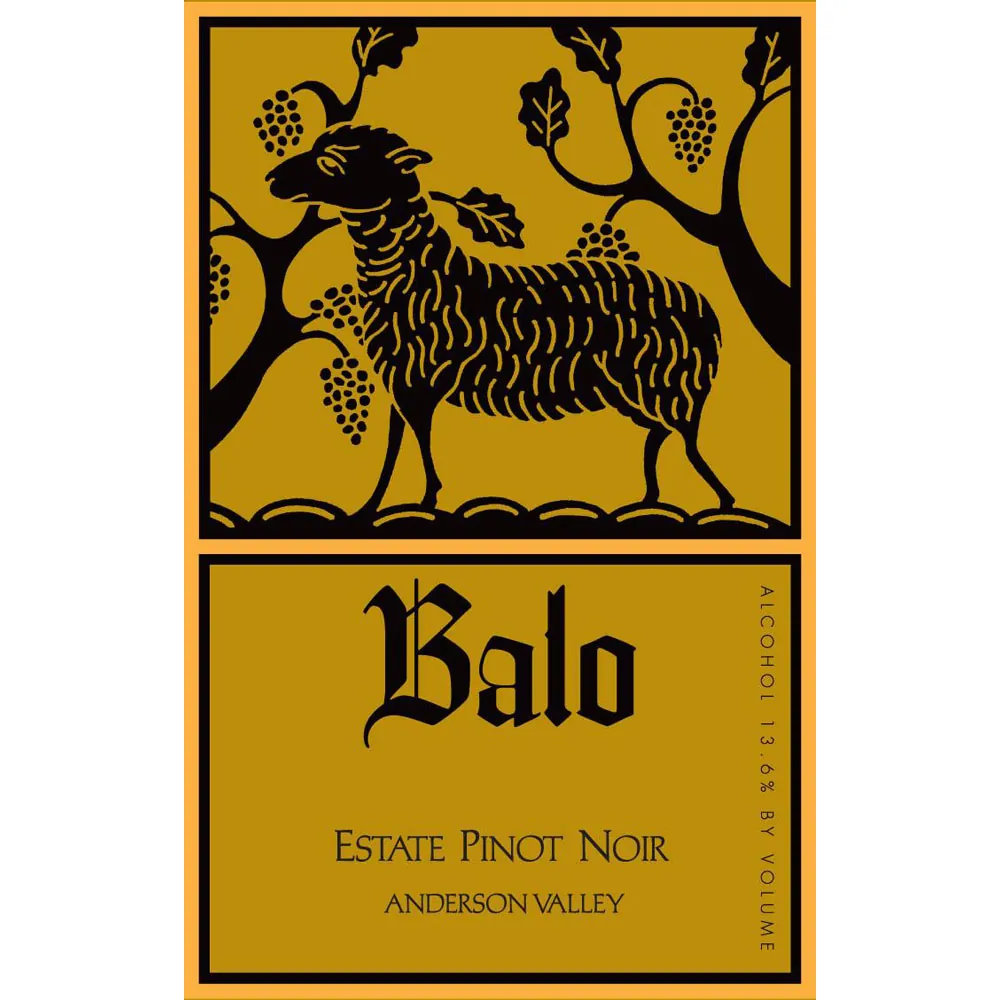 Anderson Valley Estate Pinot Noir Bottle