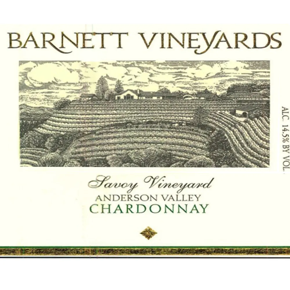 Savoy Vineyard Chardonnay Bottle