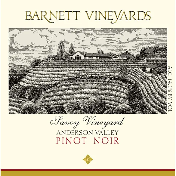 Savoy Vineyard Pinot Noir Bottle
