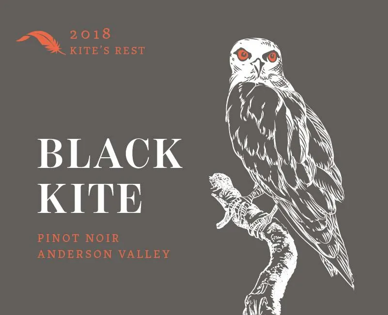 Kite's Rest Pinot Noir Bottle