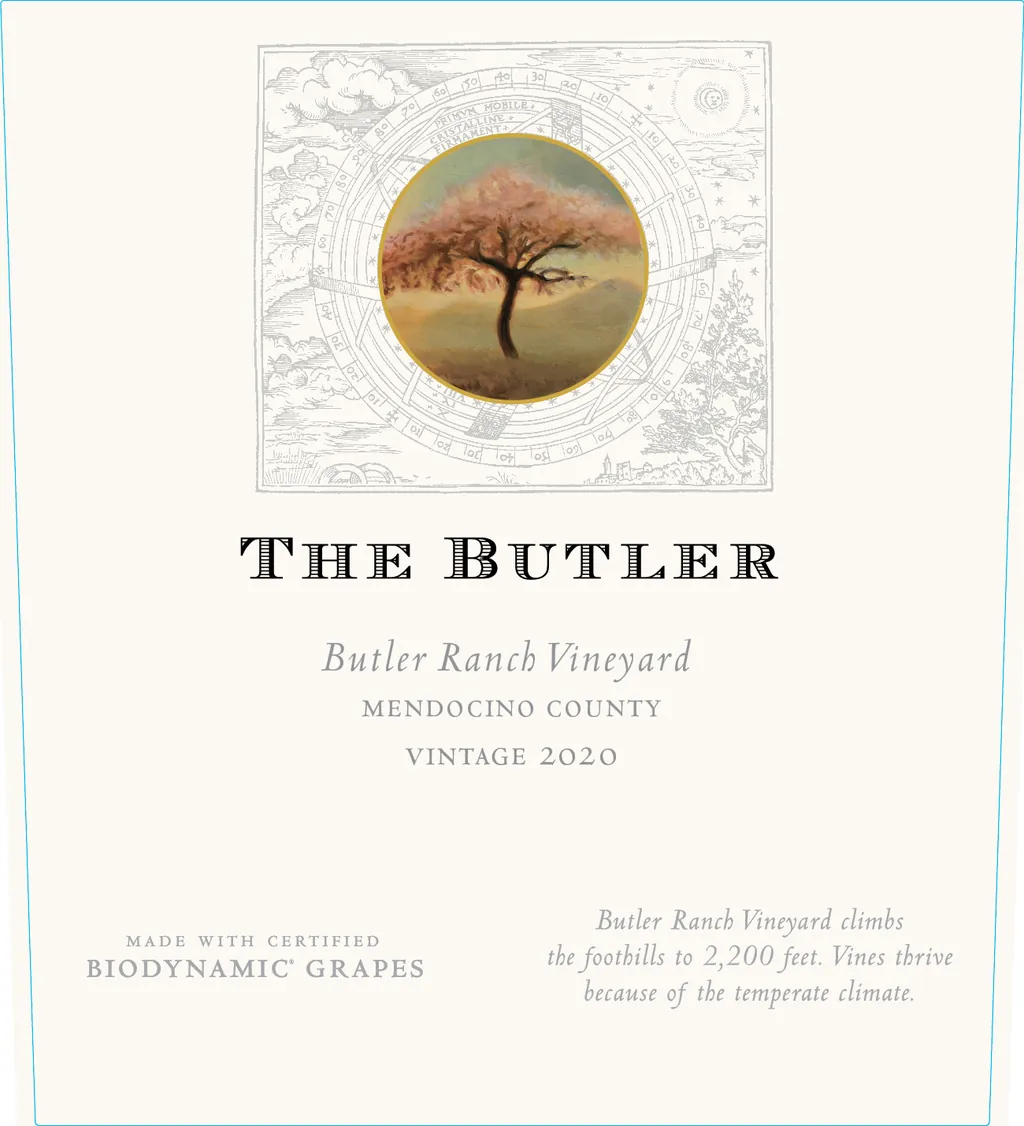 The Butler Biodynamic Single Vineyard Red Bottle