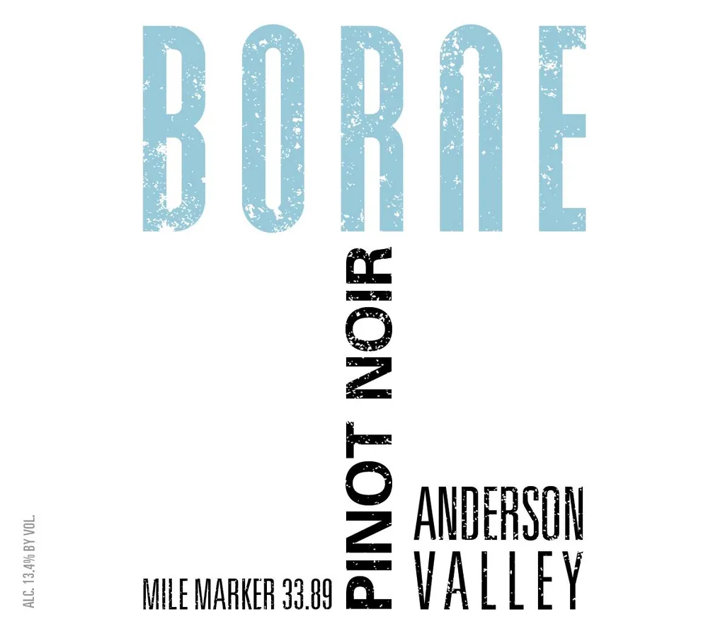 Anderson Valley Pinot Noir Bottle