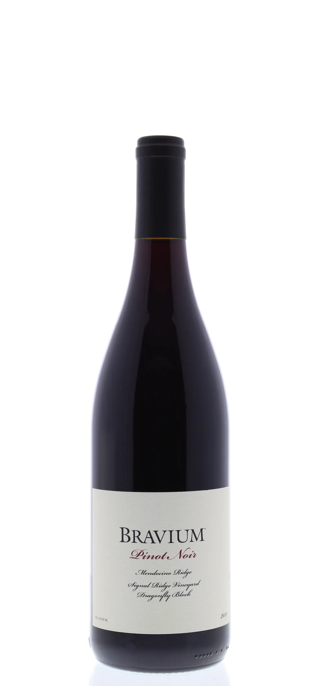 Signal Ridge Vineyard Dragonfly Block Pinot Noir Bottle