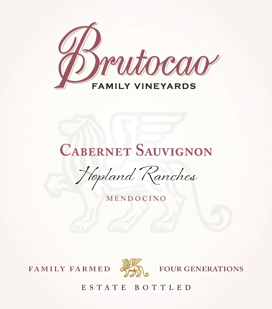 Hopland Ranches Cabernet Sauvignon Bottle