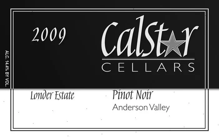 Londer Estate Pinot Noir Bottle