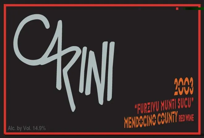 Furzivu Munti Sucu Red Bottle