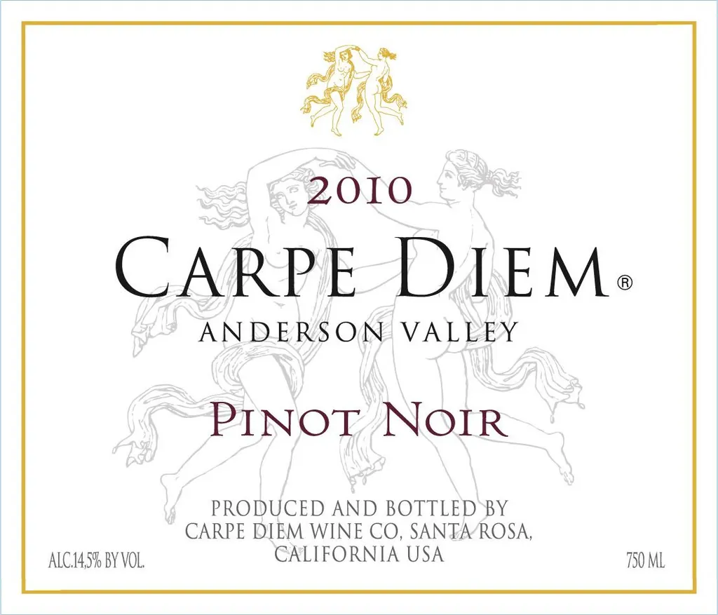 Anderson Valley Pinot Noir Bottle