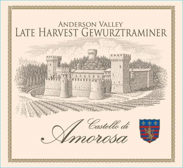 Late Harvest Gewurztraminer Bottle