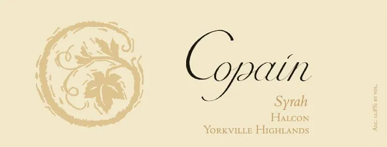 Halcon Vineyard Syrah Bottle