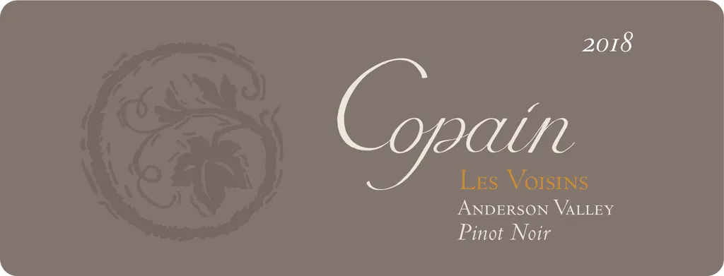 Les Voisins Pinot Noir Bottle